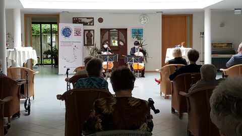 Konzert im Laurentius-Münch-Haus in Flörsheim mit dem Chef der Staatskanzlei, Staatsminister Axel Wintermeyer