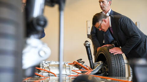 Ministerpräsident bei VW Baunatal 